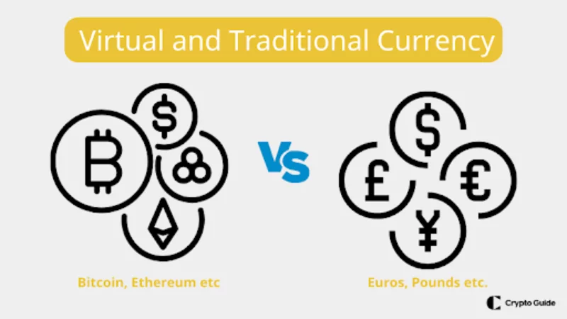 Avantajele criptomonedei față de moneda tradițională.
