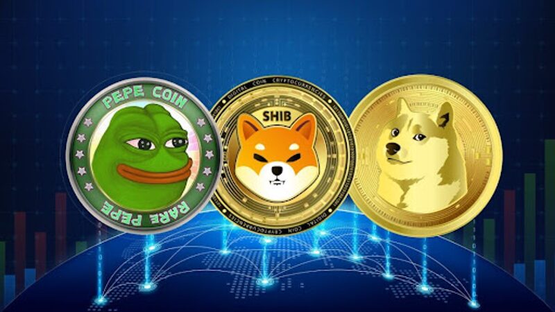 Bitcoin Surge Sparks Meme Coin Mania: DOGE, PEPE & SHIB conduc!