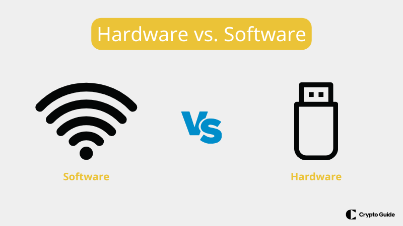 Comparație-între-portofele-hardware-și-portofele-software