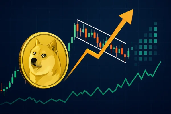 Prețul Dogecoin se îndreaptă spre 0,22 USD, în timp ce 55 de milioane de dolari în DOGE Shorts se confruntă cu lichidarea