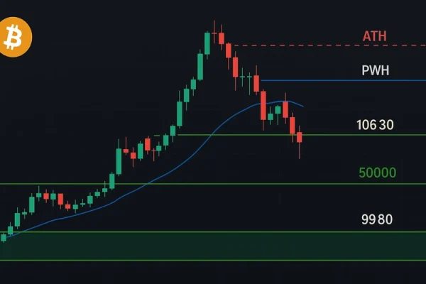 BTC Garfield day TA de Mako Sharks