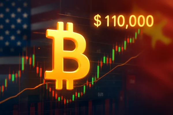 Bitcoin depășește 110.000 de dolari, pe fondul progreselor pozitive înregistrate în negocierile comerciale dintre SUA și China